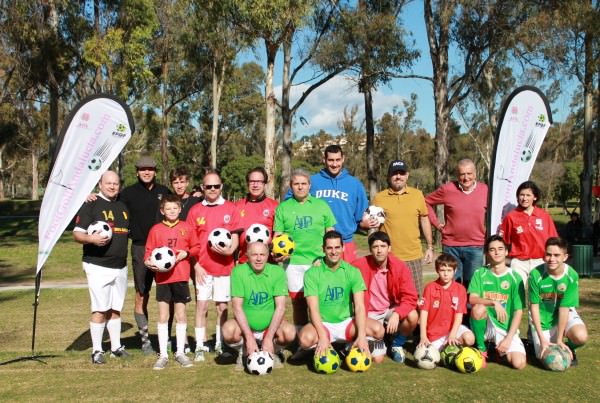 clinic footgolf periodistas y deportistas atalaya golf afies andalucia