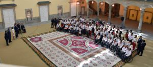 Recepción de la Famila Real en el Pardo al #TeamESP