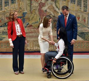 Recepción de la Famila Real en el Pardo al #TeamESP
