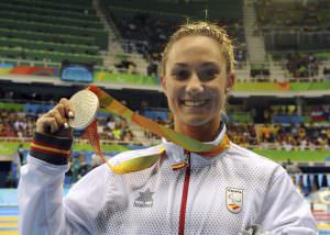 Sarai Gascón, medalla de plata en 100 libres S9 en los JJPP Rio 2016