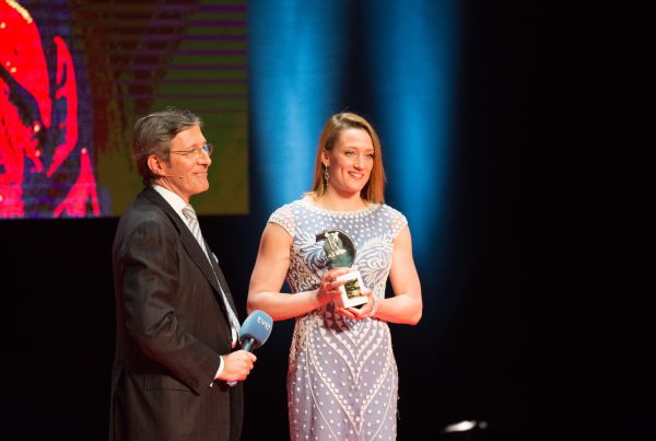 Mireia Belmonte, arrancó la ovación de la noche.