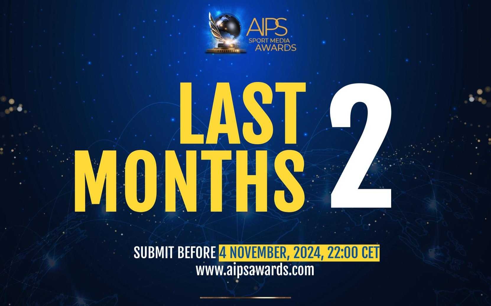 Últimos dos meses para enviar trabajos a los AIPS Sport Media Awards