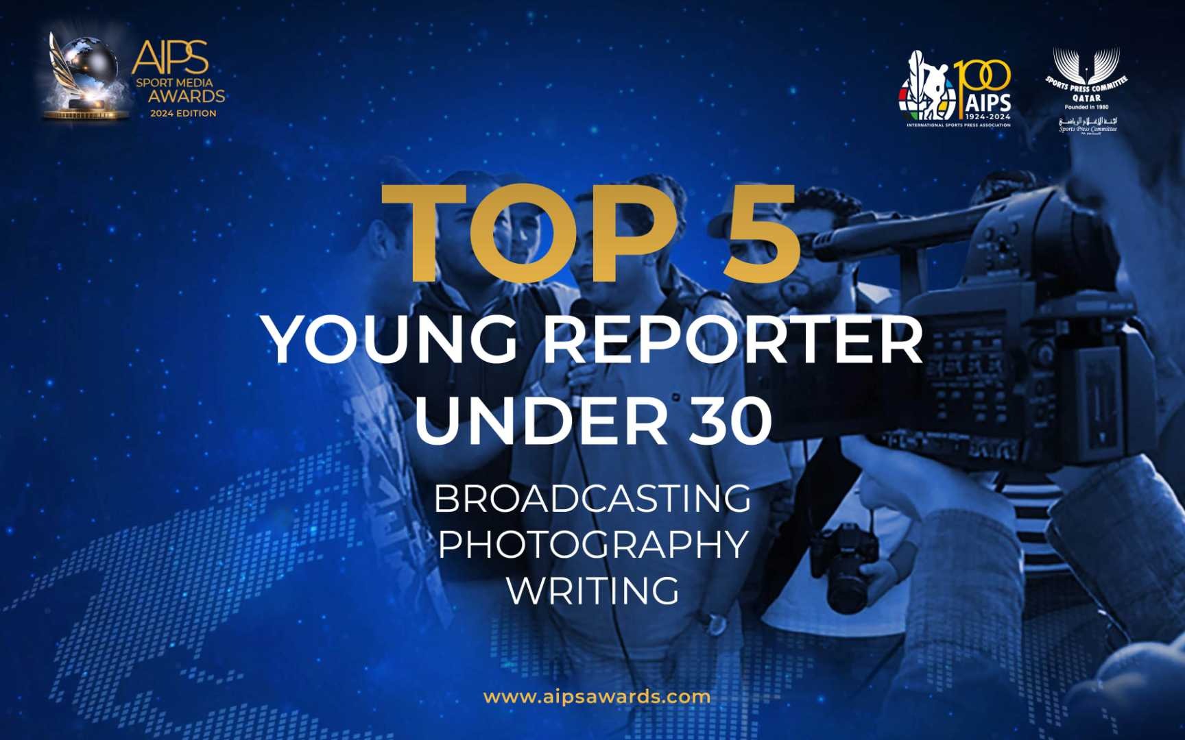 Un joven periodista español, finalista en los AIPS Awards 2025