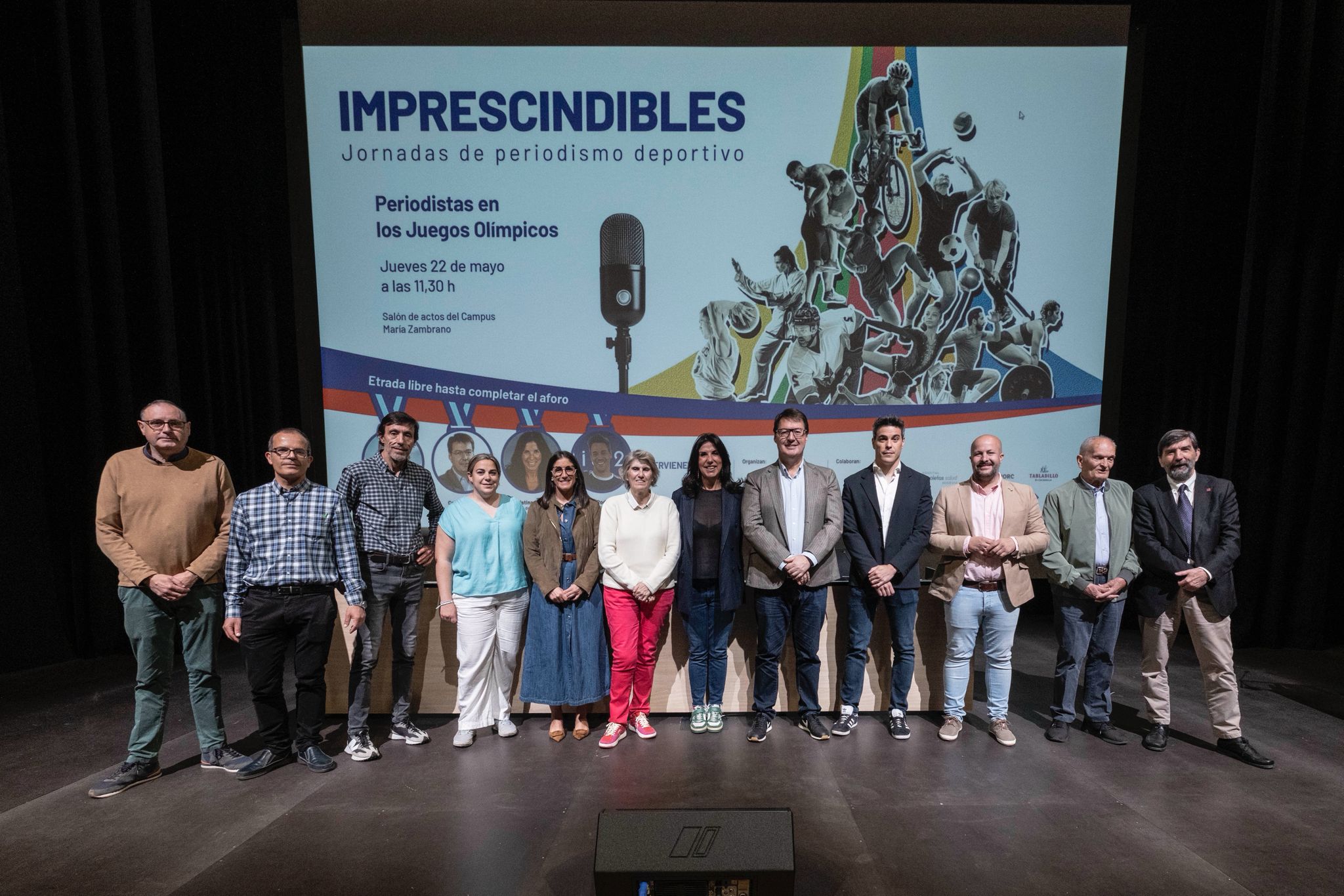 Paloma del Río, Carlos Carpio, Cristina Cubero y Jose Rodríguez hablaron en Segovia sobre su experiencia en los Juegos Olímpicos