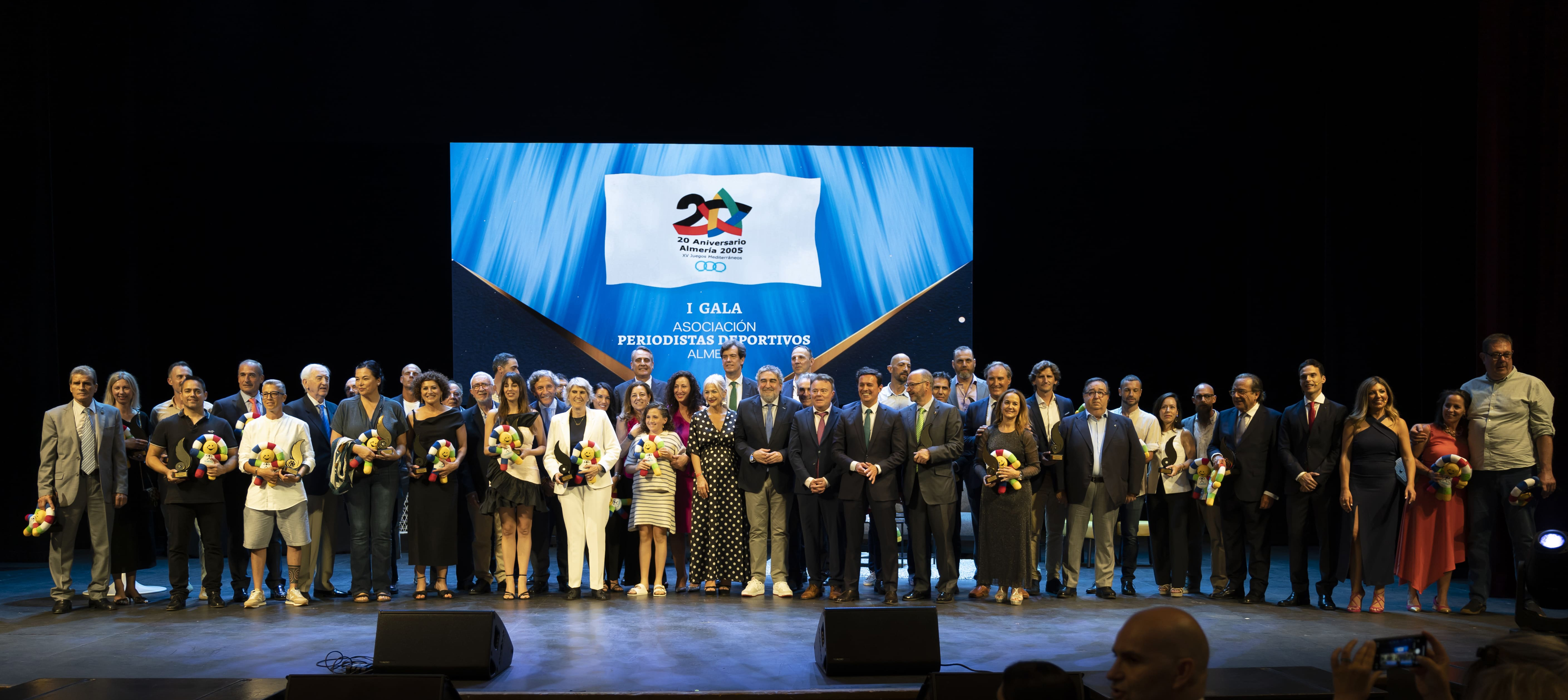 La APDA rinde un inolvidable homenaje a los Juegos Mediterráneos de Almería 2005