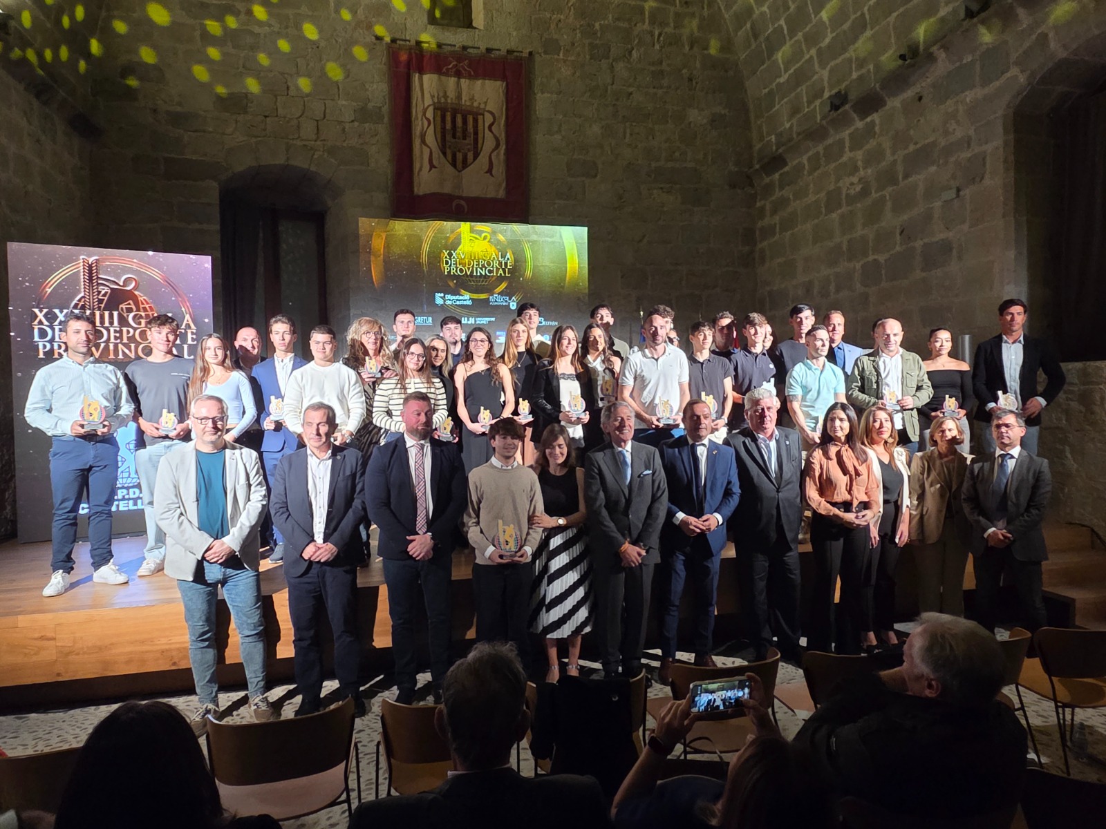 Castellón reunió a sus mejores deportistas y clubes en la XXVIII Gala del Deporte Provincial