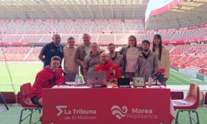 Tribuna de El Molinón