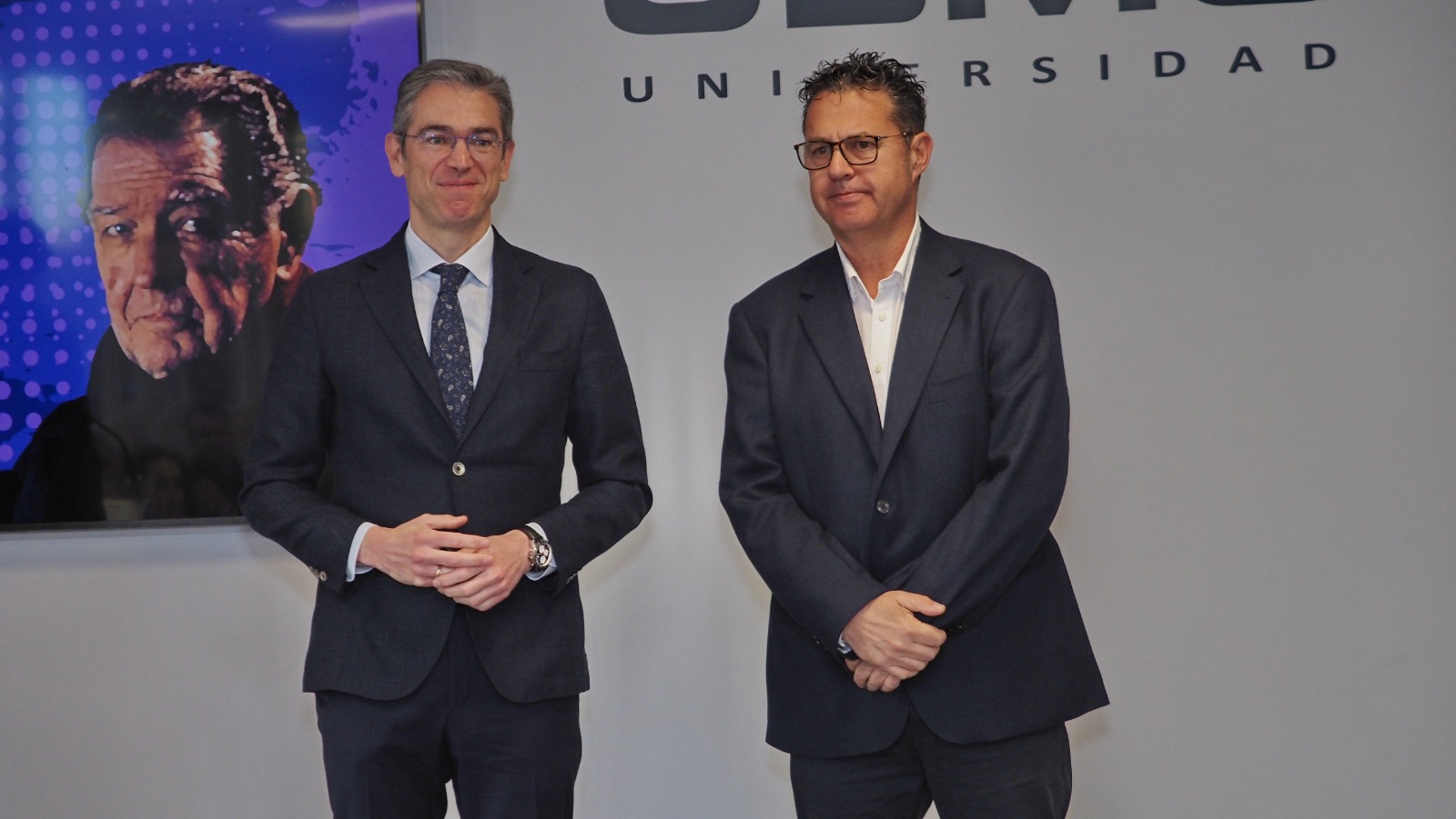 Jesús Zarzuela (UEMC) y Guillermo 'Lolo' Velasco (APDV). FOTO: M. G. EGEA / APDV 