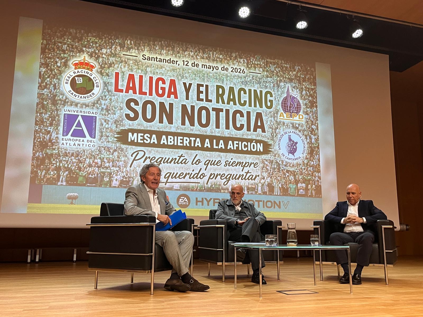 LaLiga y el Racing son noticia.