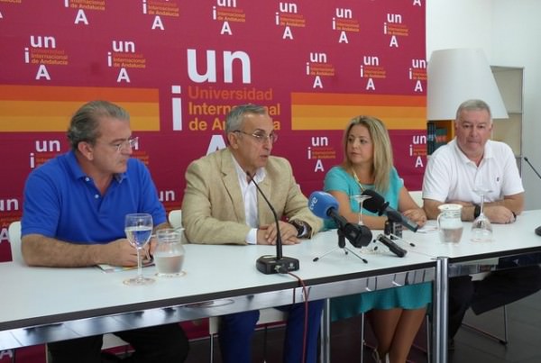 Alejandro Blanco en La Rábida.