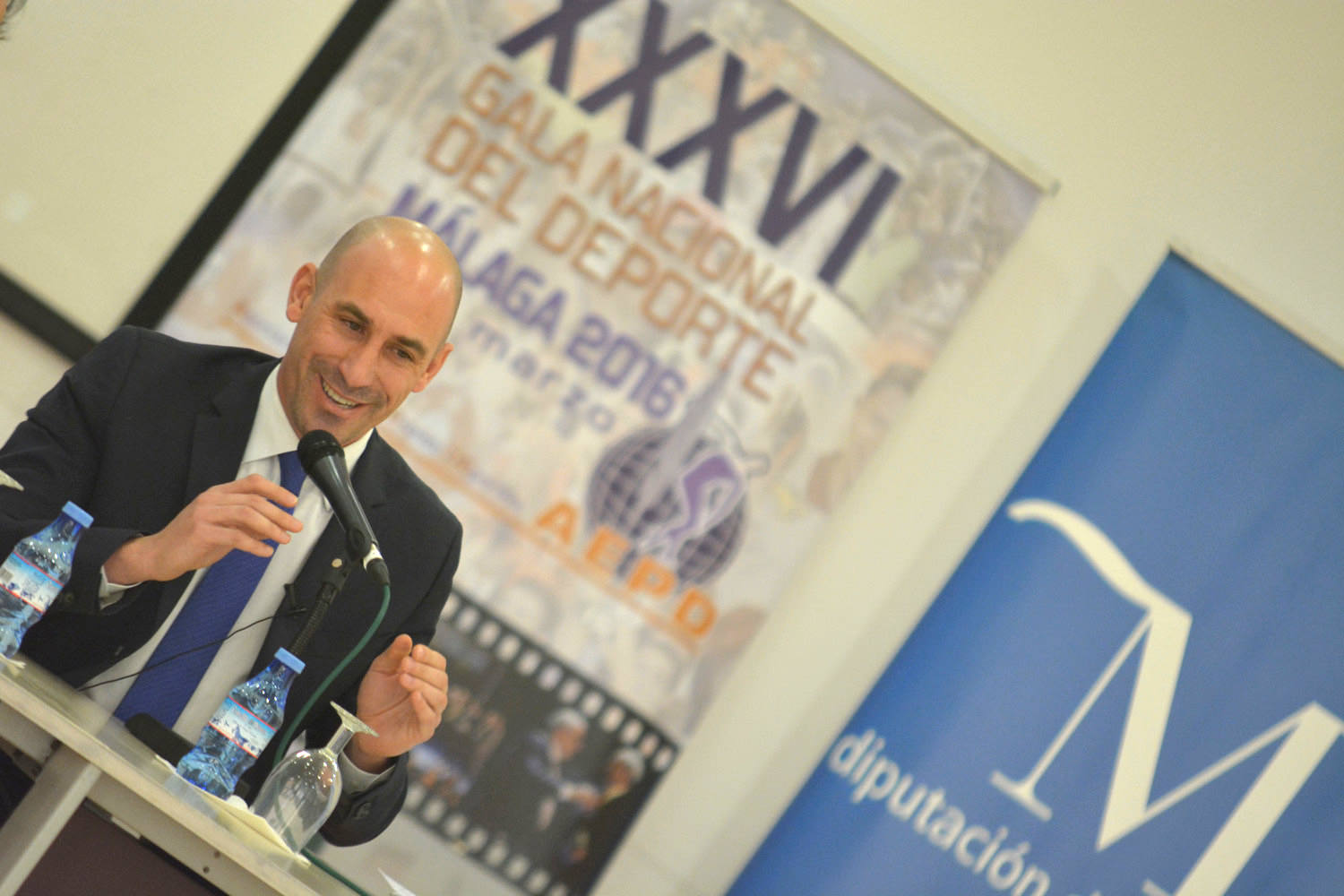 GALERÍA: RUBIALES, PRESIDENTE DE LA AFE, EN SU CONFERENCIA «LOS JUGADORES DEL FÚTBOL ESPAÑOL Y LA PRENSA DEPORTIVA»