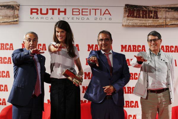 RUTH BEITIA,SEXTA MUJER EN CONVERTIRSE EN ‘MARCA LEYENDA’