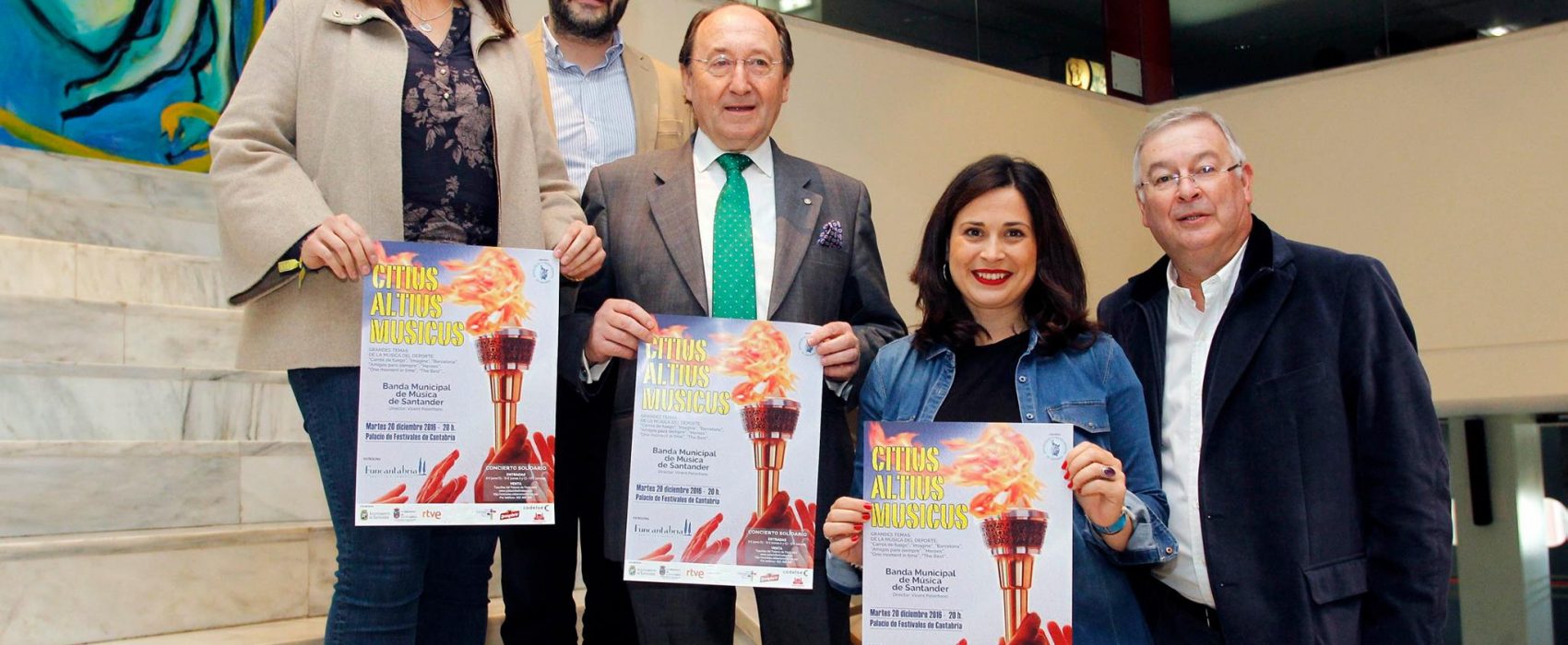 Presentación del Concierto Olímpico de Cantabria