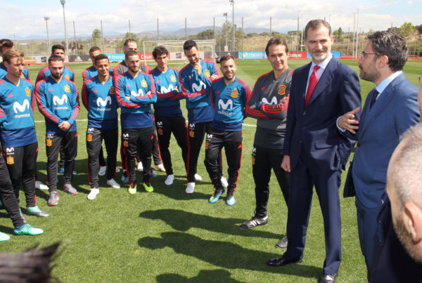 07/06/18 MUDIAL 2018 
EL REY FELIPE VI VISITA A LA SELECCION ESPAÑOLA ESPAÑA ANTES DE SALIR A KRASNODAR 
MAXIM HUERTA
PUBLICADA 08/06/18