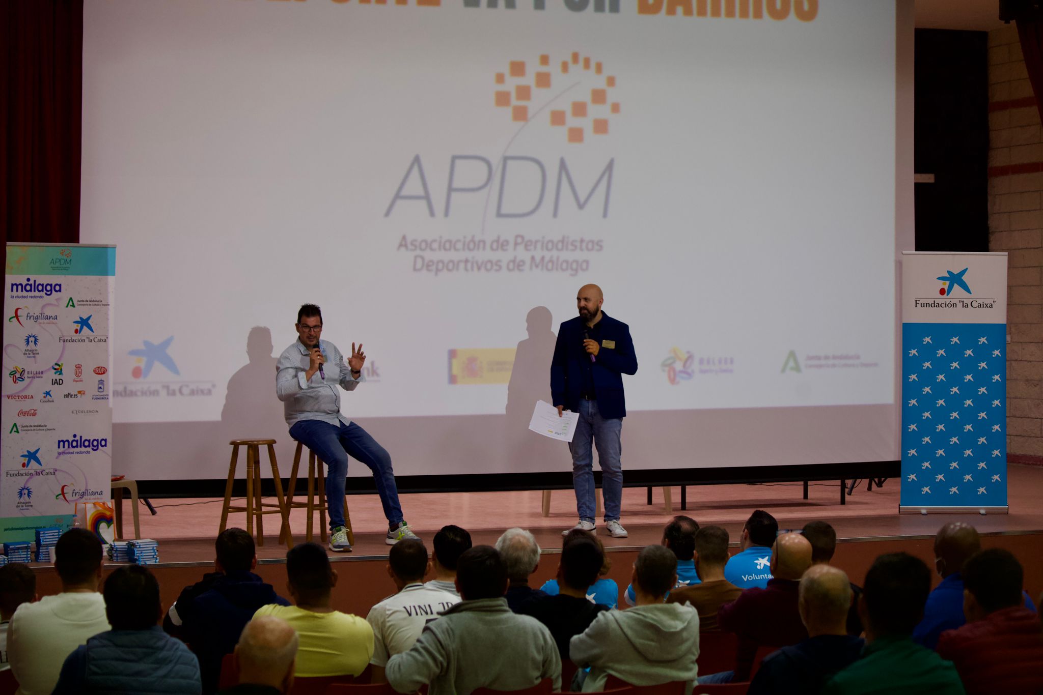 ‘El deporte va por barrios’, de la APD Málaga, llegó al Centro Penitenciario Málaga II